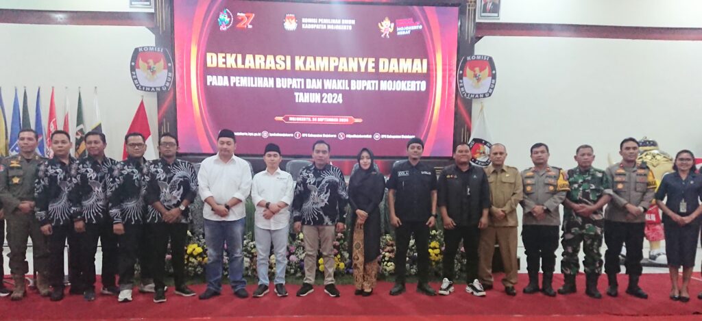 KPU: Kolaborasi Lintas Lembaga untuk Pilkada Damai Mojokerto 2024