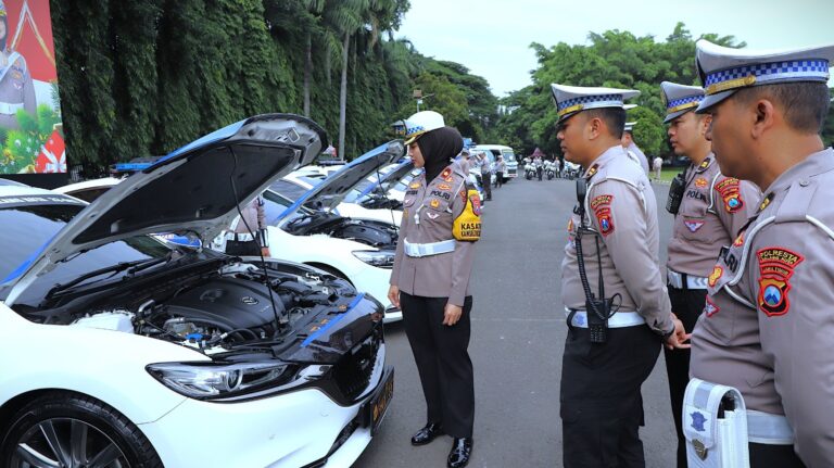 Polresta Malang Kota Pastikan Kesiapan Kendaraan Pengamanan Nataru, Fokus Antisipasi Kebencanaan