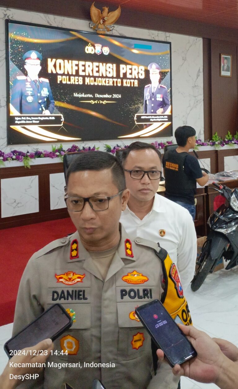 Polisi Tangkap Pelaku Pembunuhan Brutal di Mojokerto Setelah Pelarian 48 Hari