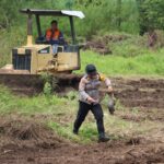 Polres Mojokerto Kota Ubah Rawa Menjadi Lahan Jagung untuk Dukung Asta Cita