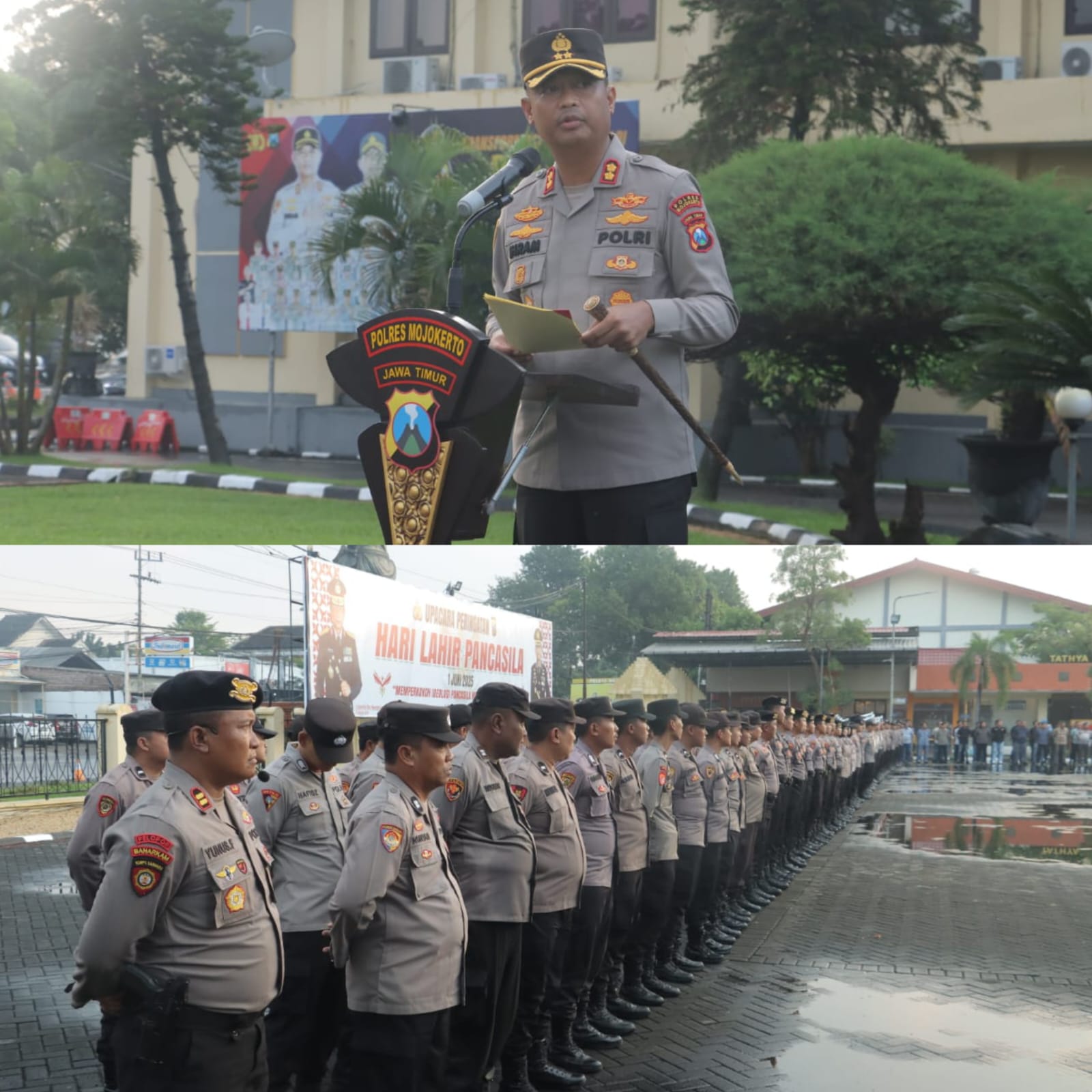 Polres Mojokerto Siagakan Personel di Tempat Wisata Selama Libur Panjang Idul Adha