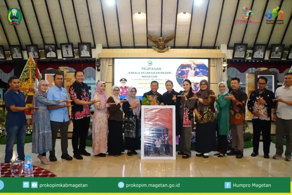 Bupati Magetan Lepas Kajari Yuana Nurshiyam yang Pindah Tugas ke Kejati Sultra