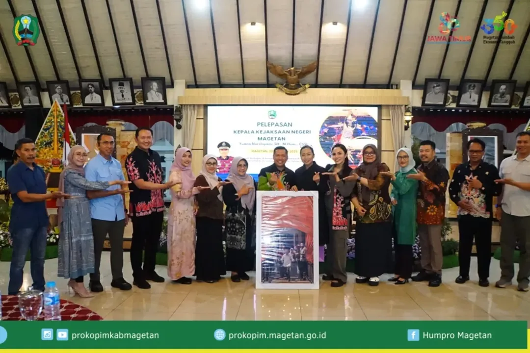 Bupati Magetan Lepas Kajari Yuana Nurshiyam yang Pindah Tugas ke Kejati Sultra