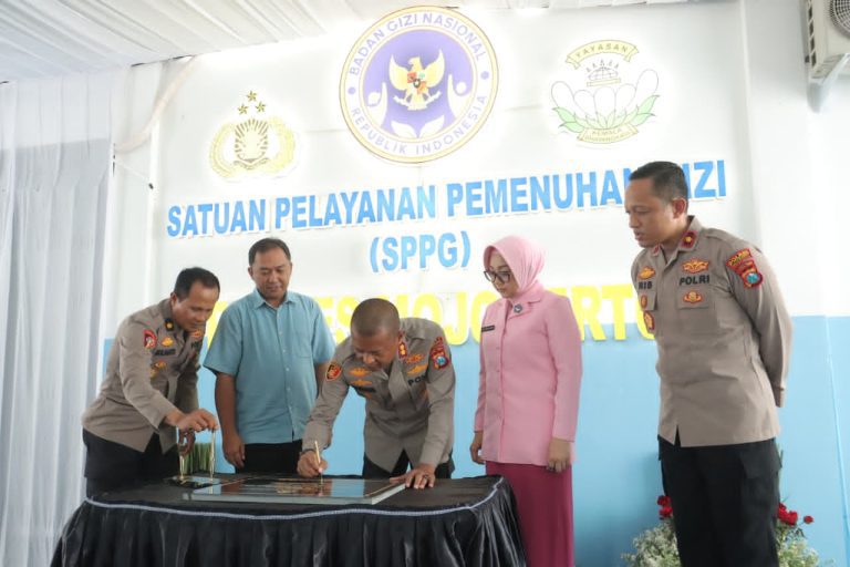SPPG Polres Mojokerto Siap Salurkan Ribuan Porsi Makan Bergizi Gratis