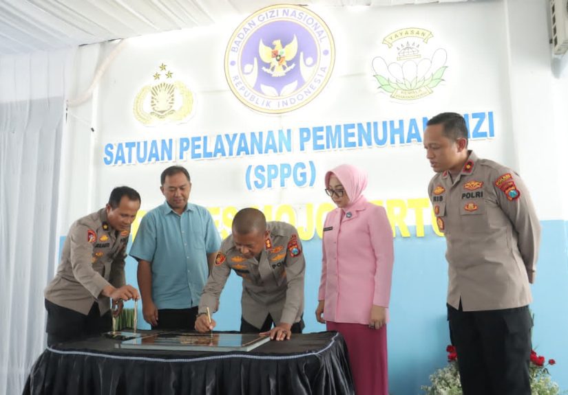 SPPG Polres Mojokerto Siap Salurkan Ribuan Porsi Makan Bergizi Gratis