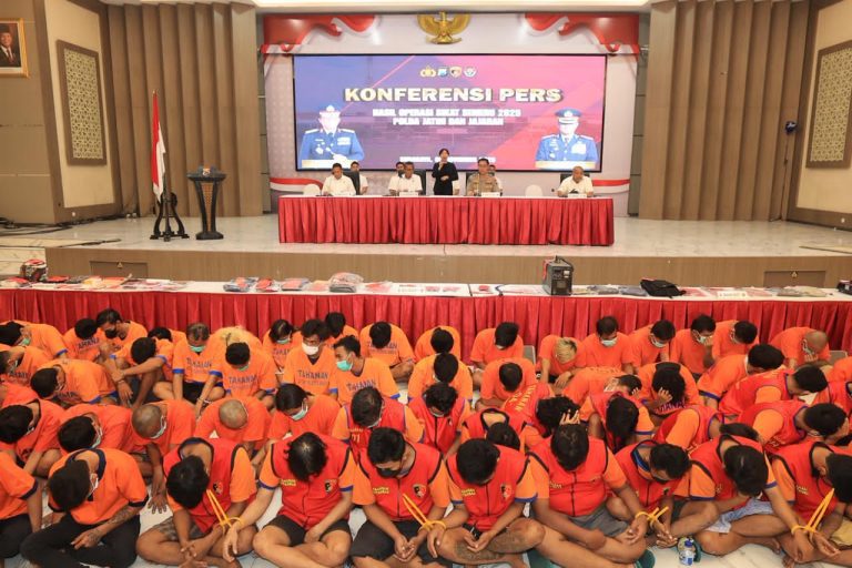 Polda Jatim Ungkap 1.443 Kasus dalam Operasi Sikat Semeru 2025, 1.135 Tersangka Diringkus