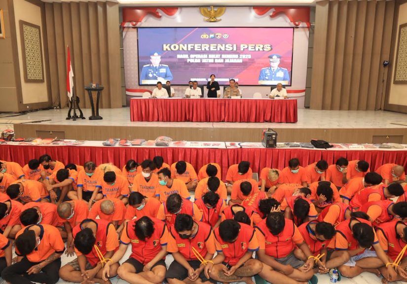 Polda Jatim Ungkap 1.443 Kasus dalam Operasi Sikat Semeru 2025, 1.135 Tersangka Diringkus