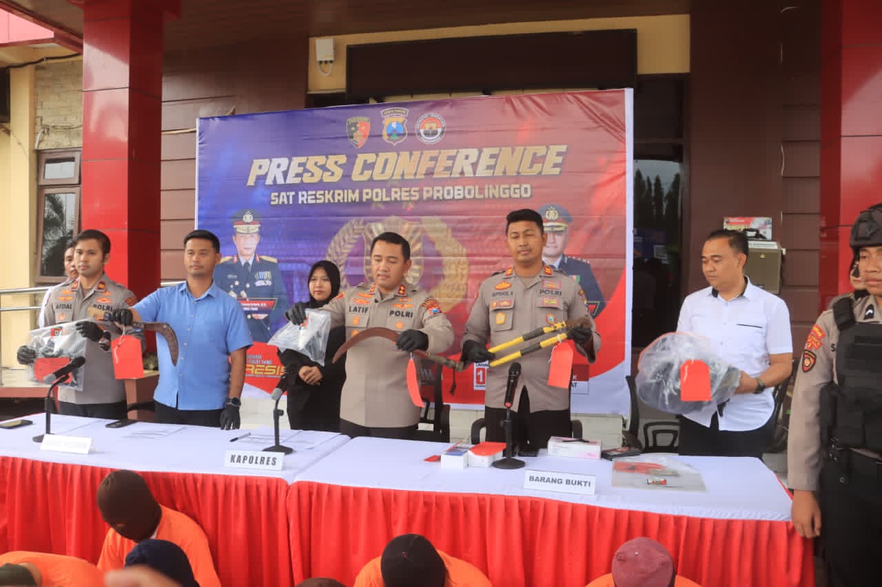 Polres Probolinggo Ungkap 11 Kasus Selama Operasi Sikat Semeru, Termasuk Penggelapan Bermodus Cinta Sesama Jenis