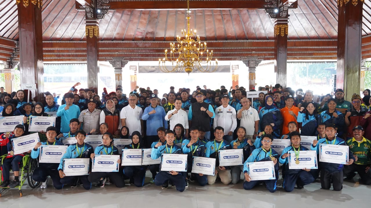 Pemkab Mojokerto Gelontorkan Rp4,1 Miliar untuk Atlet Berprestasi, 260 Penerima Bonus Resmi Apresiasi