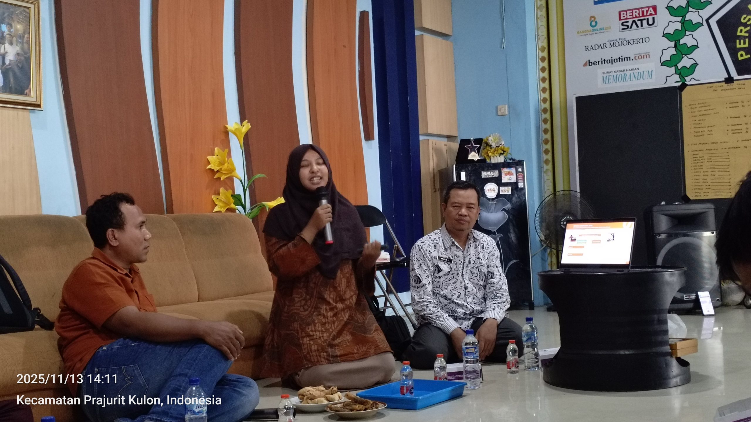 BPS Mojokerto Ajak Wartawan Dukung Gerakan Literasi Statistik dan Sensus Ekonomi 2026