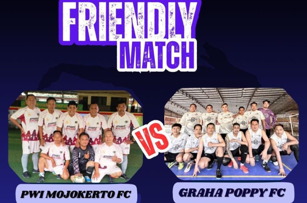 PWI Mojokerto Raya Tantang Graha Popy FC, Laga Persahabatan Diprediksi Berlangsung Seru