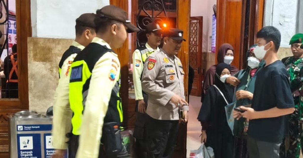 Jelang Libur Nataru, Polresta Sidoarjo Perketat Pengamanan Stasiun Kereta Api