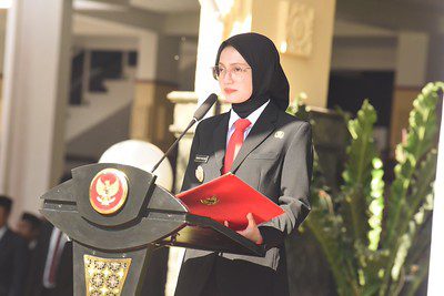 Mbak Wali Pimpin Upacara Hari Bela Negara dan Hari Ibu di Kediri