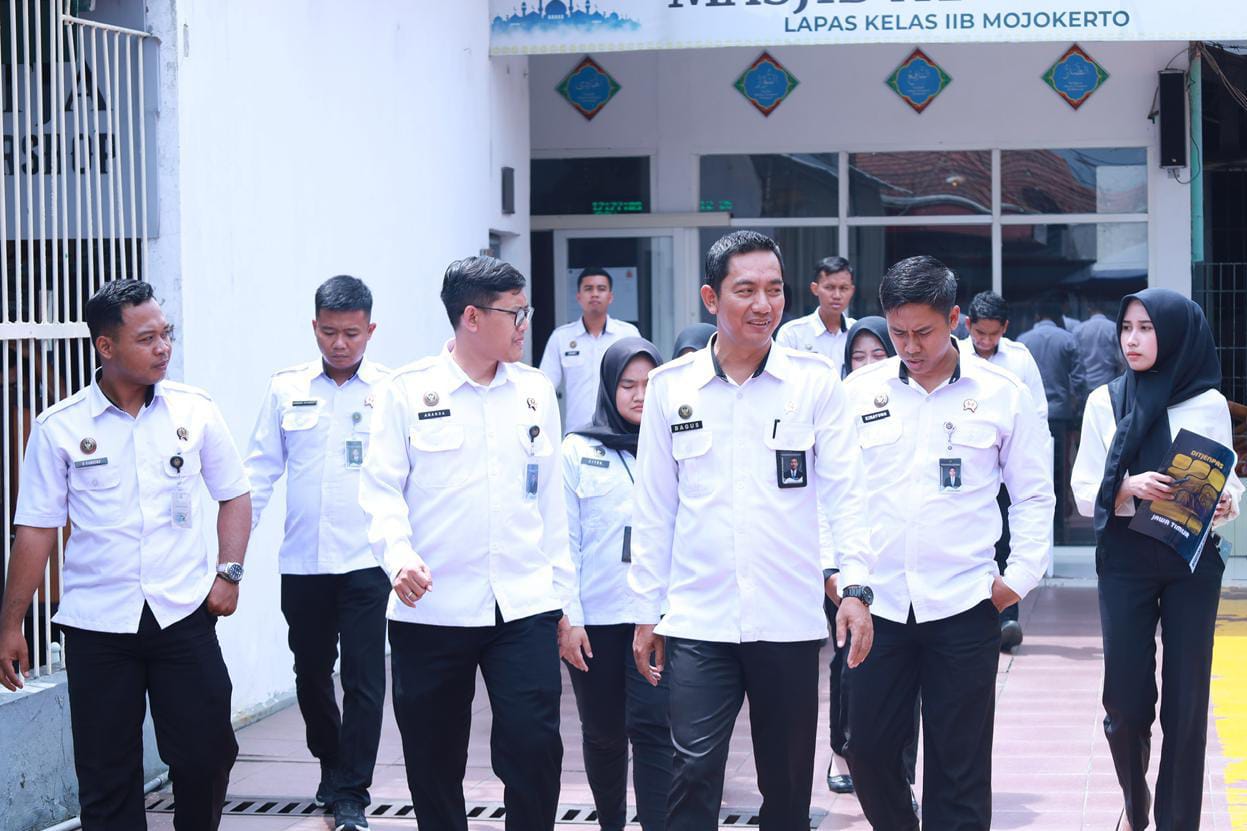 Jelang Natal, Kanwil Ditjenpas Jatim Monev Kesiapan Lapas Mojokerto