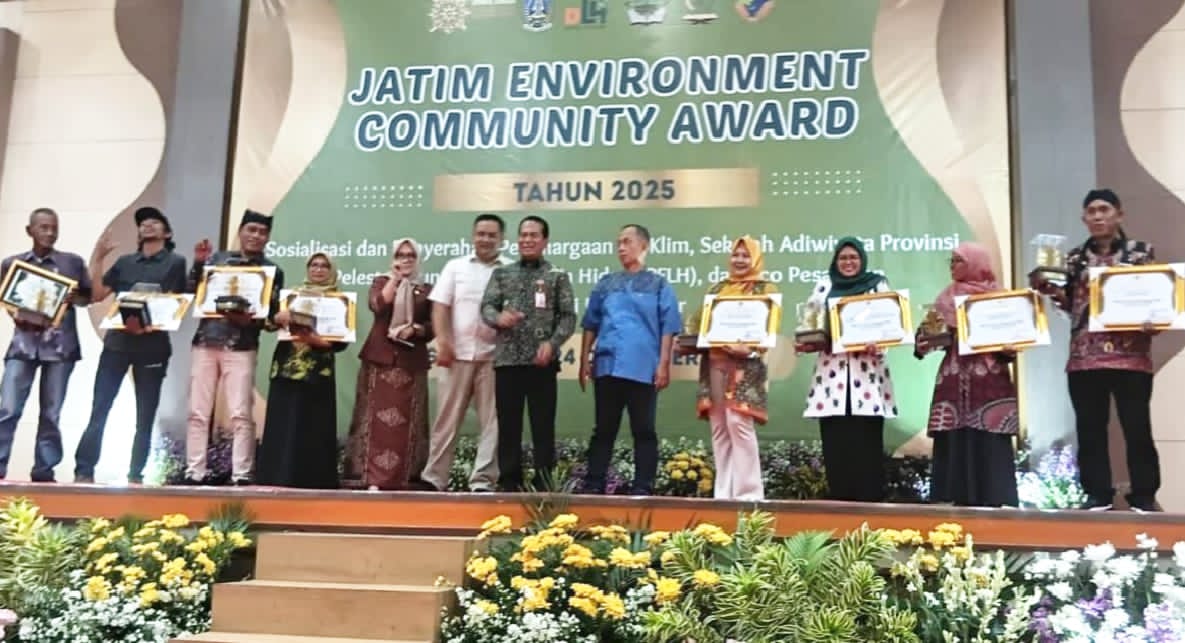20 Pegiat Lingkungan dari Kabupaten Mojokerto Borong Penghargaan JECA 2025