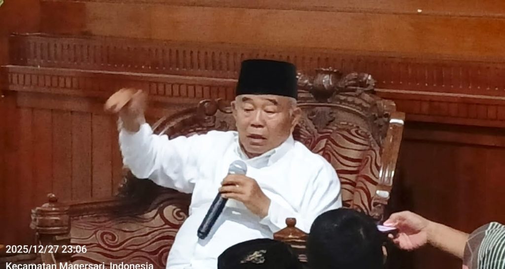 KH Asep Saifuddin Chalim Pimpin Istighosah di Pringgitan Rumah Dinas Bupati Mojokerto, Luruskan Isu Pemotongan Siltap Desa