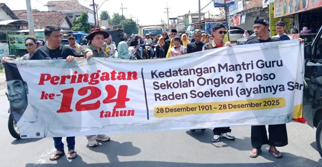 Warga Ploso Gelar Teatrikal Sejarah, Kenang Kedatangan Ayah Bung Karno 124 Tahun Silam