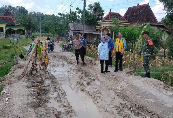 Jalan Desa Napis Jadi Perhatian Publik, Wabup Bojonegoro Tinjau Persiapan Pembangunan
