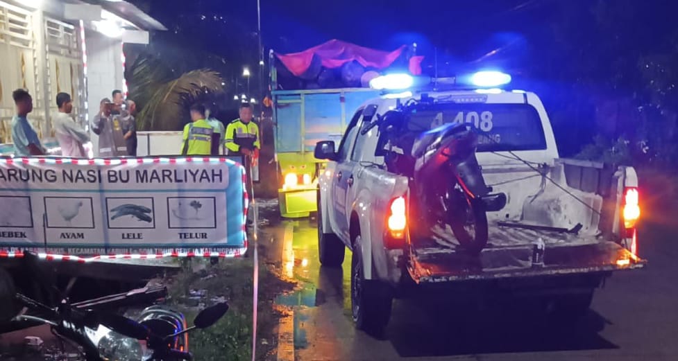 Tabrakan Motor dan Truk di Kabuh Jombang, Satu Perempuan Tewas