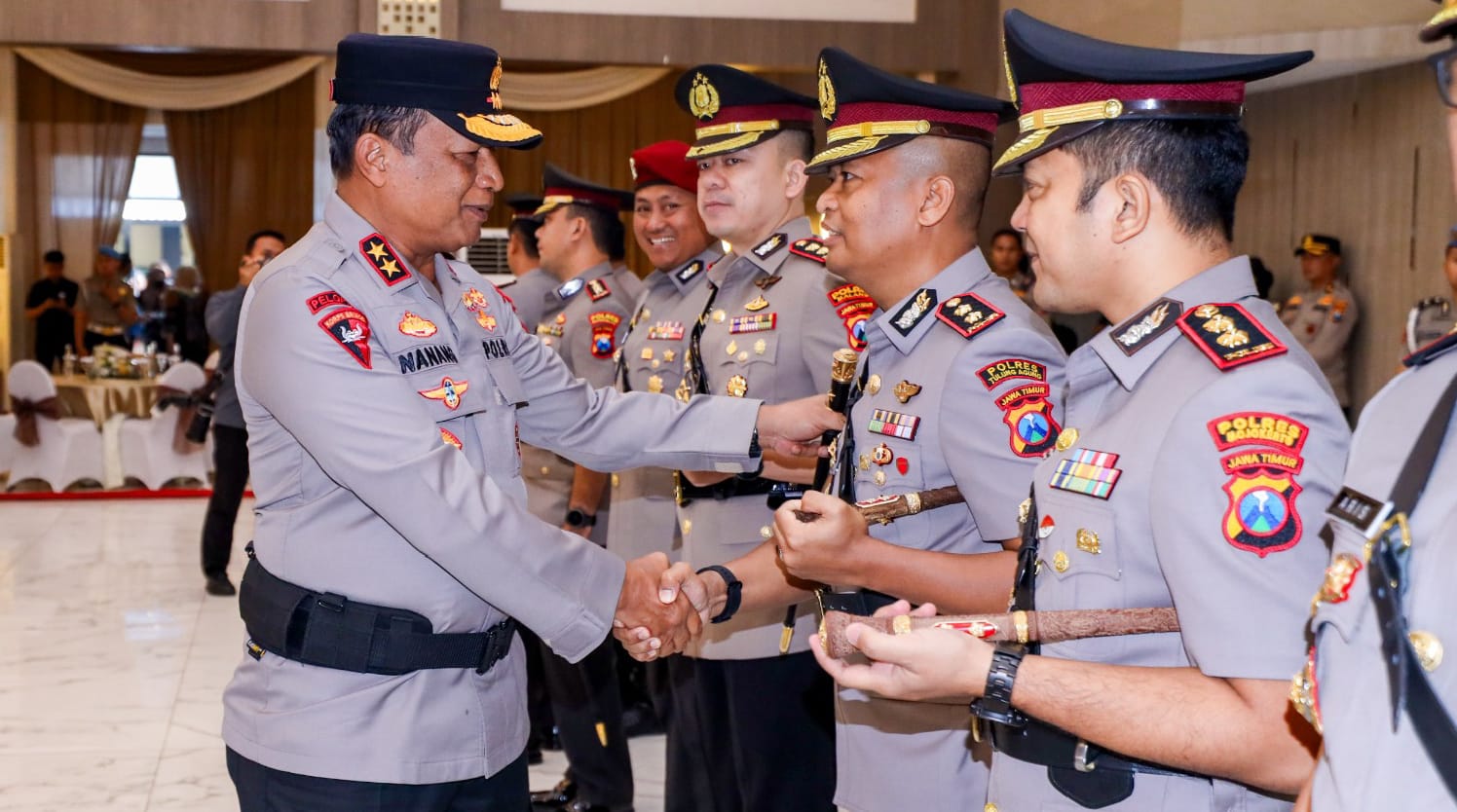 Kapolres Mojokerto Berganti, AKBP Andi Yudha Pranata Resmi Jabat Pimpinan Baru