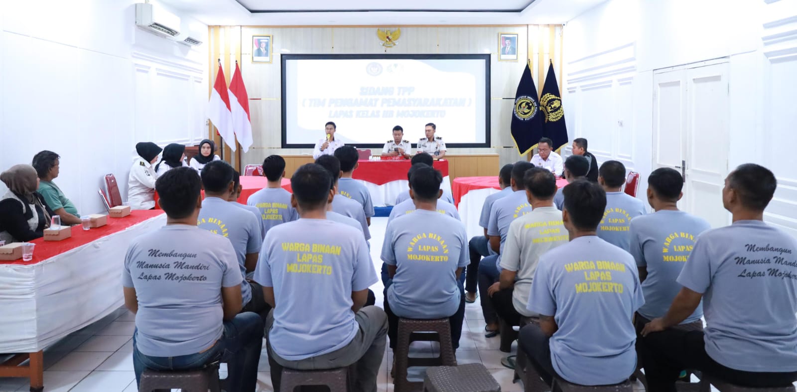 Lapas Mojokerto Gelar Sidang TPP, Usulkan 20 Warga Binaan Ikuti Program Integrasi