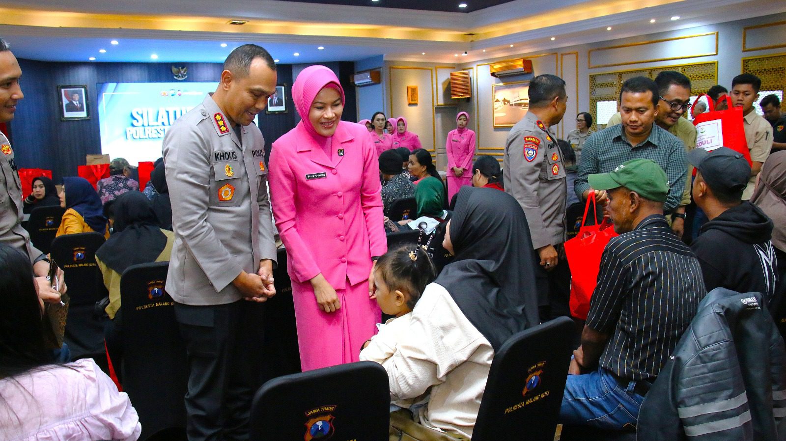 Kapolresta Malang Kota Silaturahmi dengan Keluarga Korban Kanjuruhan