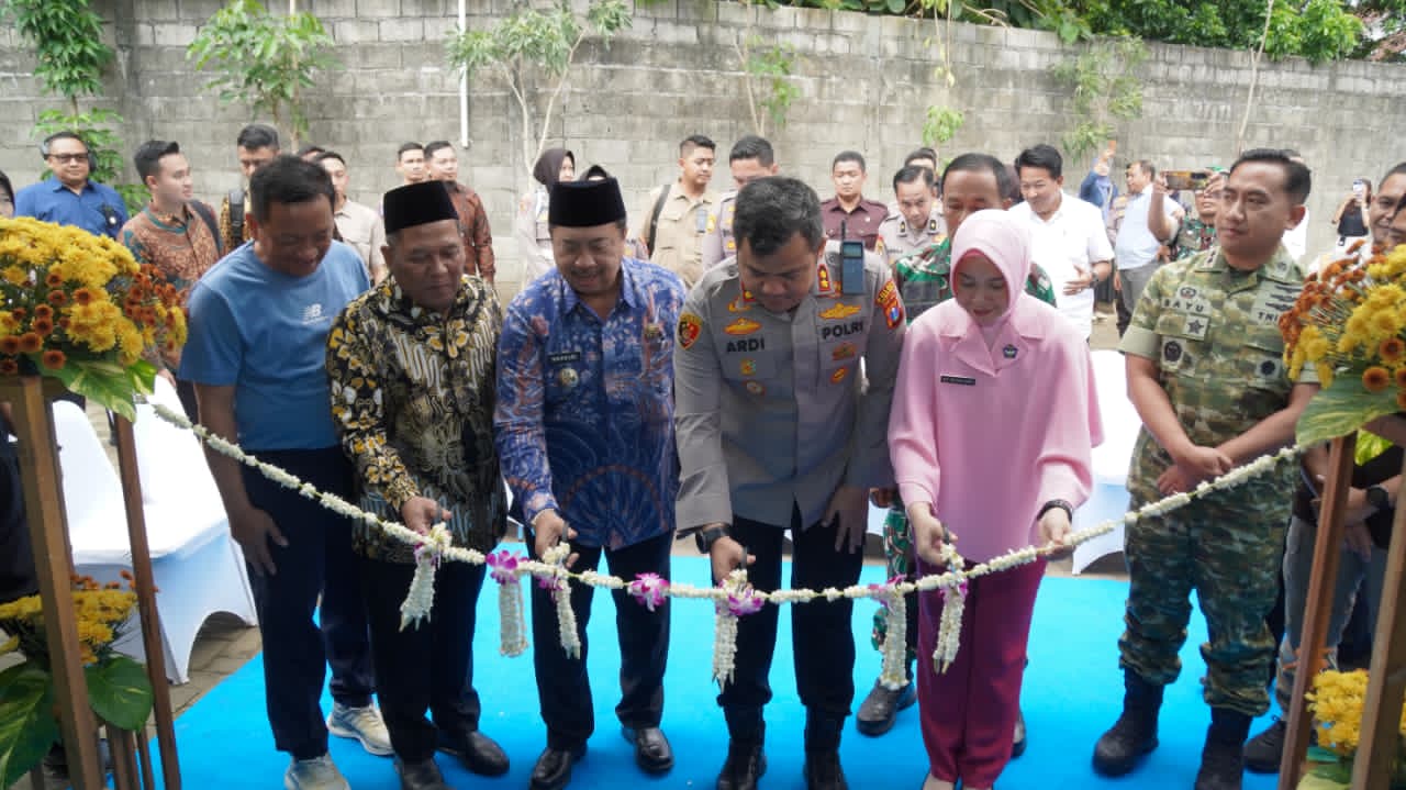 Perkuat Pencegahan Stunting, Polres Jombang Resmikan Tiga Dapur Pelayanan Gizi