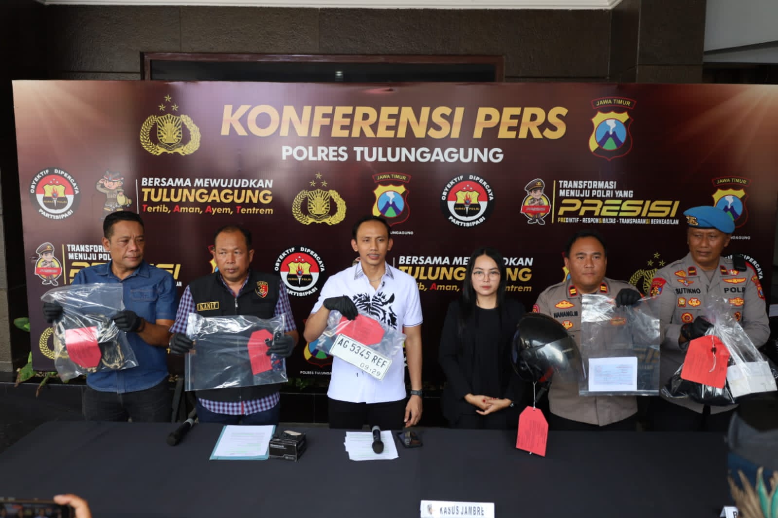 Dua Pelaku Jambret di Tulungagung Dibekuk, Satu Kasus Sempat Viral