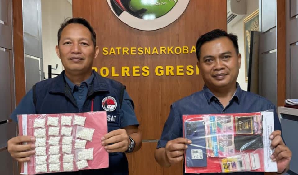 Polres Gresik Bongkar Peredaran Ribuan Pil LL, Satu Pengedar Ditangkap