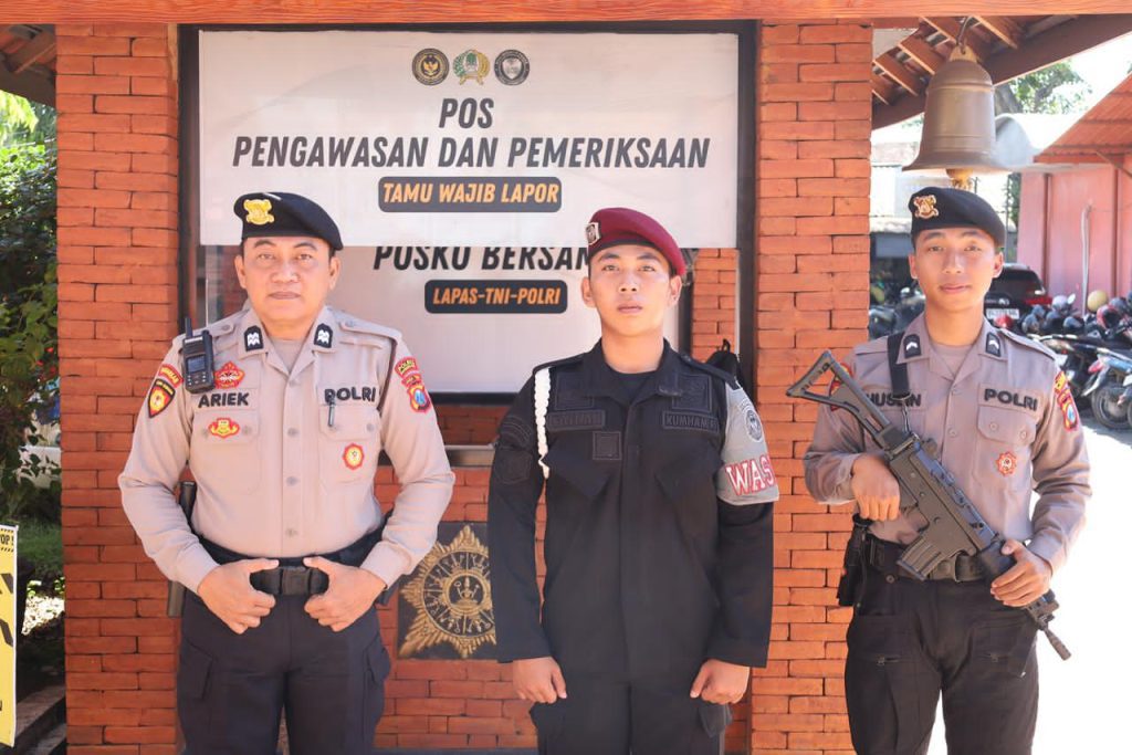 Perkuat Keamanan Lapas, Lapas Mojokerto Tingkatkan Sinergi dengan Polres Mojokerto