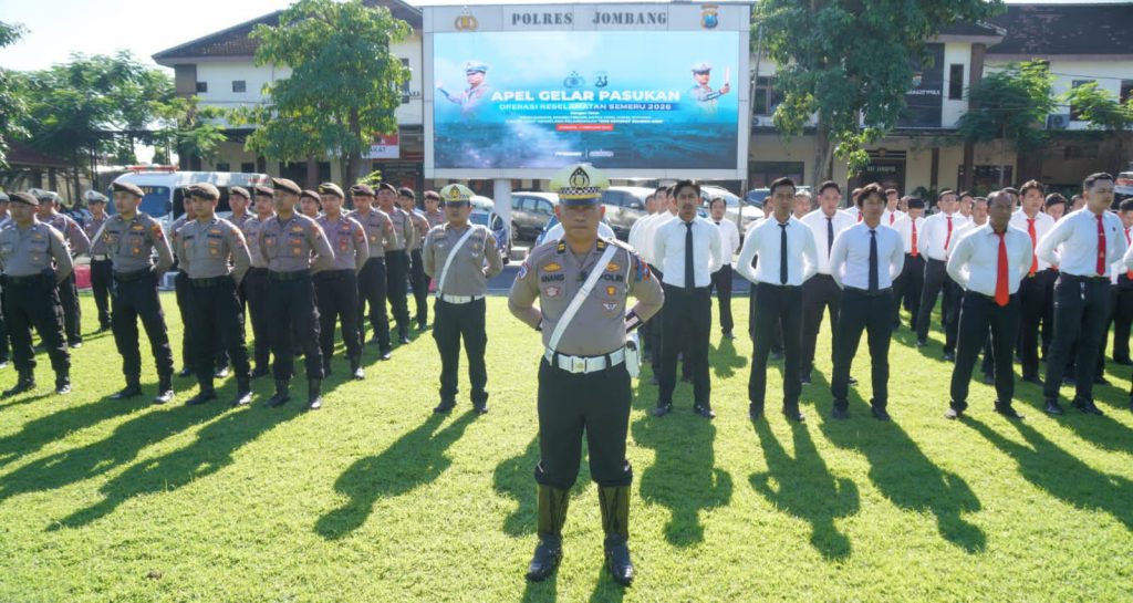 Operasi Keselamatan Semeru 2026 Resmi Dimulai, Polres Jombang Fokus Tekan Pelanggaran Lalu Lintas