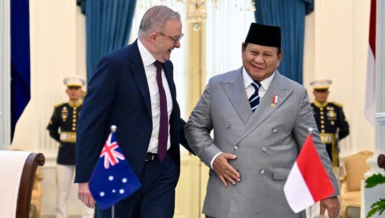 Prabowo Sambut Kunjungan PM Australia di Istana Merdeka, Tegaskan Kedekatan Kemitraan Strategis