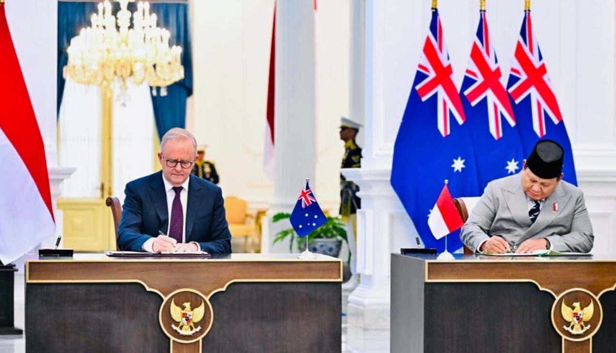 Indonesia–Australia Teken Traktat Keamanan Bersama, Perkuat Stabilitas Indo-Pasifik