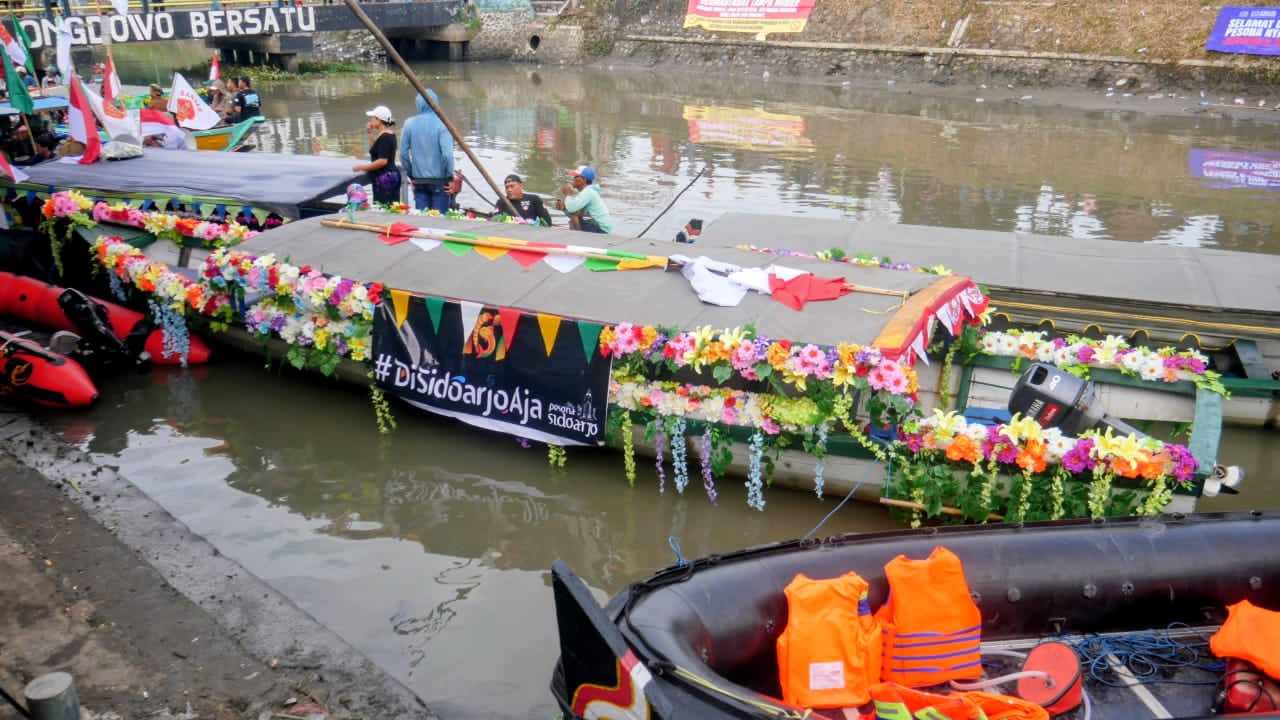 Warga Balongdowo Gelar Nyadran Dewi Sekardadu, Meriahkan Harjasda ke-167 Sidoarjo
