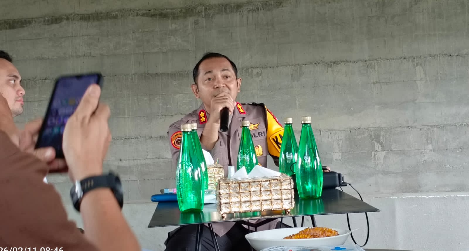 Perkuat Transparansi, Kapolres Mojokerto Ajak Insan Pers Bangun Pola Komunikasi Baru