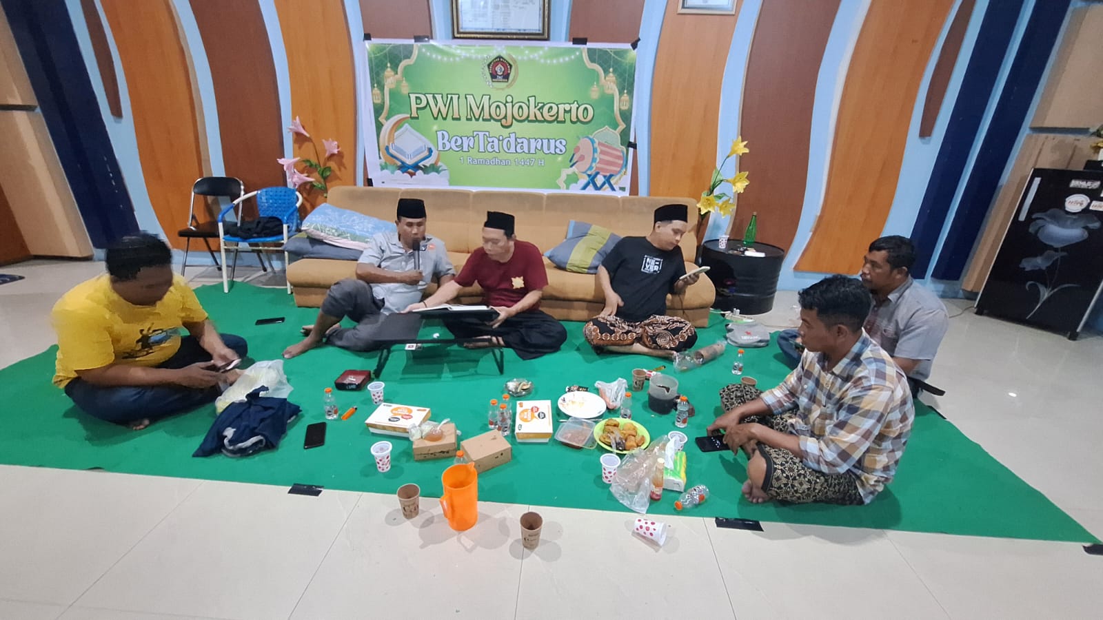 Tadarus Ramadan PWI Mojokerto Libatkan Jurnalis dan Elemen Masyarakat, Perkuat Nilai Spiritual Insan Pers