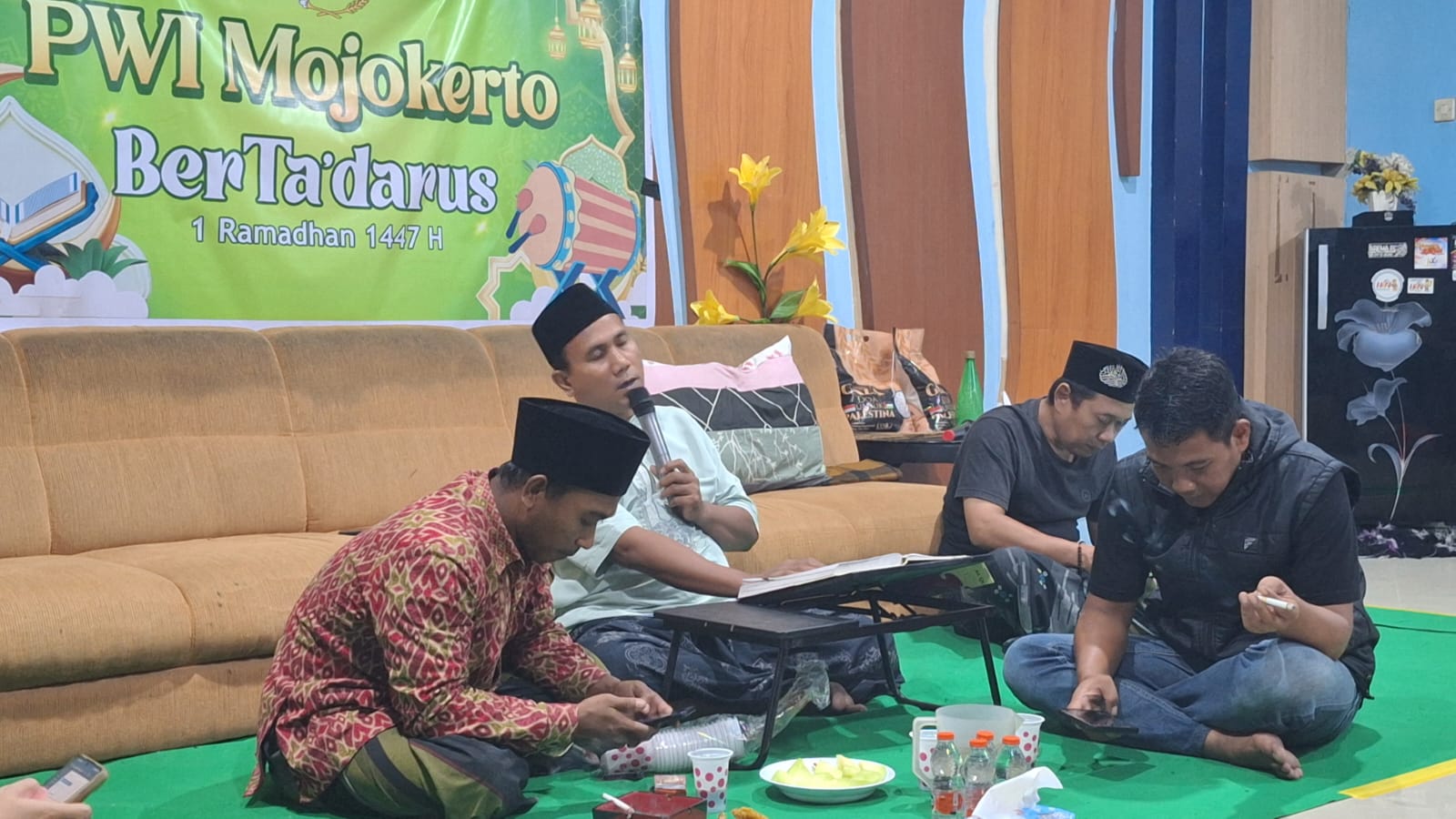 Hari Ke-12 Ramadan, PWI Mojokerto Raya Khatam Al-Qur’an Dua Kali dan Perkuat Aksi Sosial