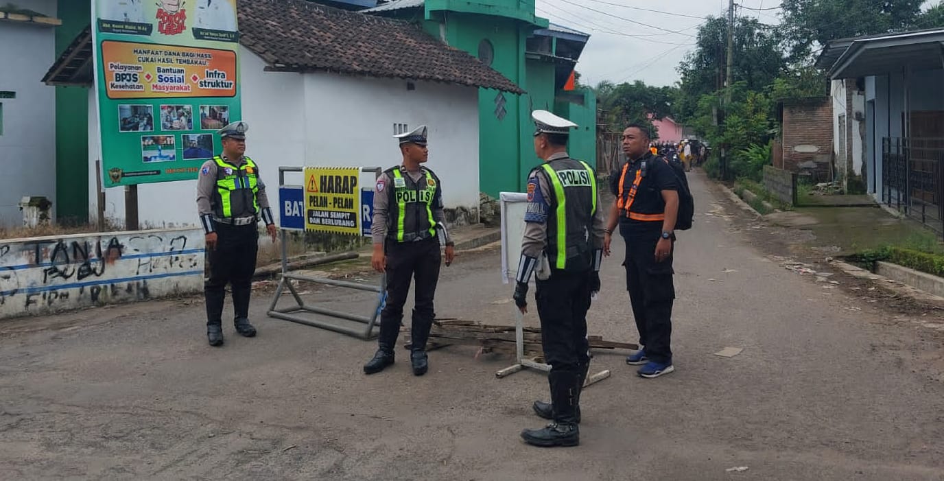 Jembatan Sukowiryo Putus, Polres Bondowoso Siapkan Rekayasa Lalu Lintas dan Jalur Alternatif