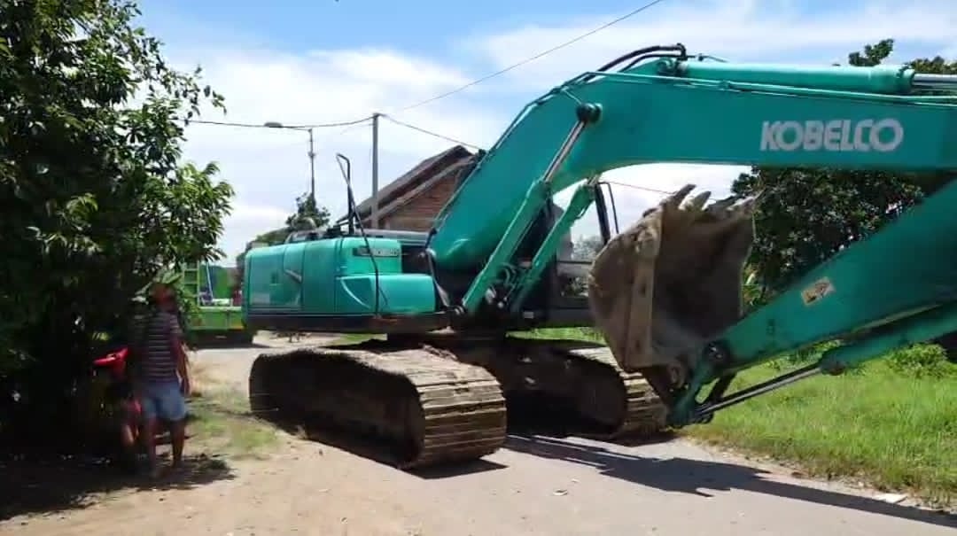 Tambang Galian C di Mojosari Diprotes Warga, Petani Khawatir Irigasi Sawah Rusak