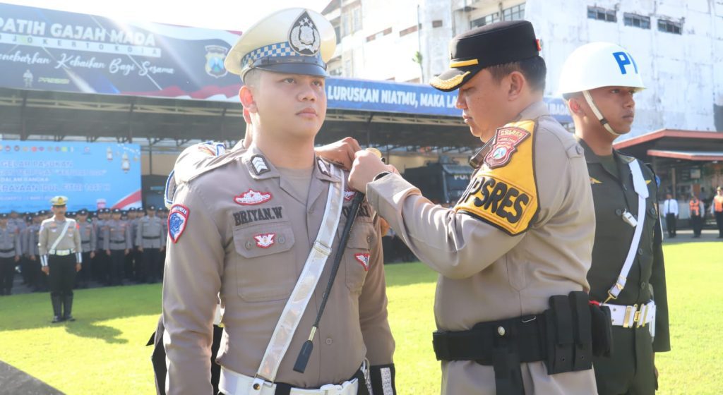 Polres Mojokerto Kota Siapkan 4 Pos Pengamanan, Operasi Ketupat 2026 Resmi Dimulai
