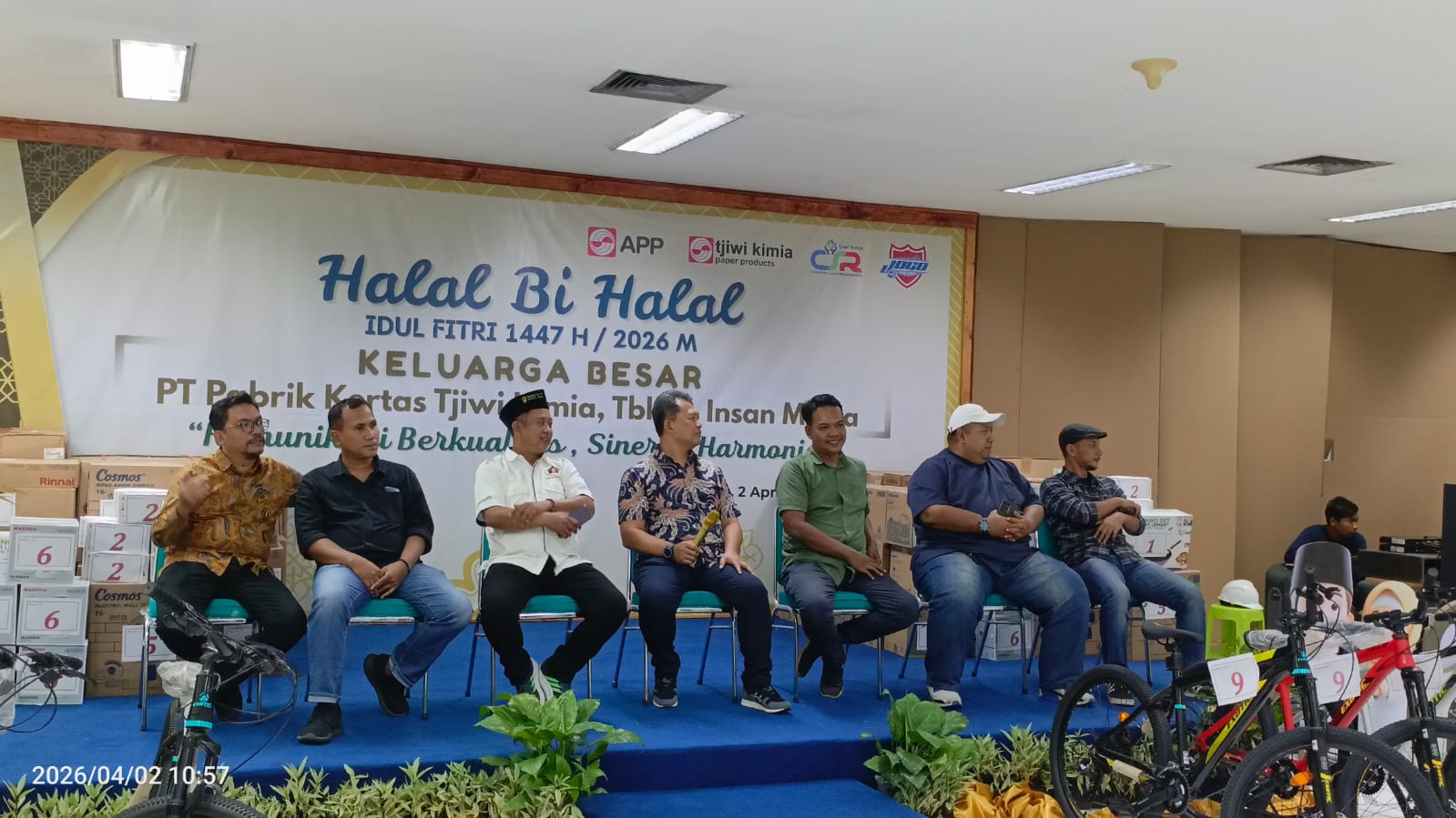 Pererat Sinergi dengan Media, PT Tjiwi Kimia Gelar Halal Bihalal dan Tegaskan Komitmen Lingkungan