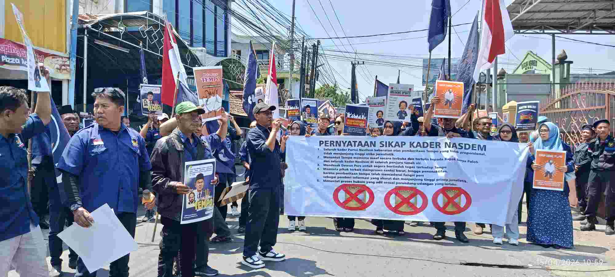 Aspirasi Kader Mengalir, DPD NasDem Mojokerto Terima Tuntutan Terkait Pemberitaan Media