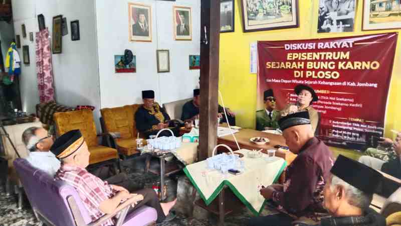 Diskusi Rakyat di Ploso Dorong Pengakuan Sejarah Kelahiran Bung Karno dan Pengembangan Wisata