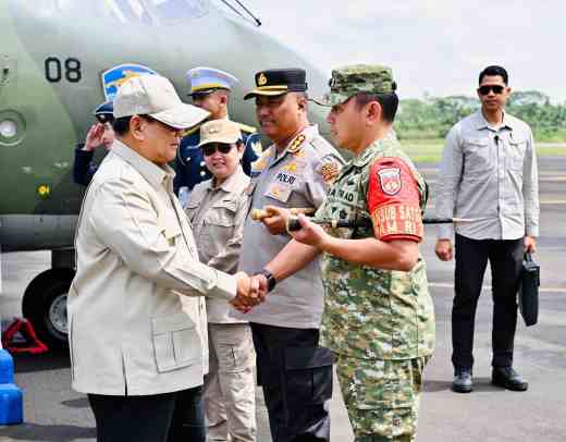 Prabowo Kunjungan Kerja ke Jateng, Tinjau Pengelolaan Sampah Terpadu di Banyumas