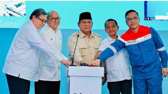 Prabowo Resmikan Hilirisasi Tahap II di Cilacap, 13 Proyek Strategis Rp116 Triliun Digulirkan
