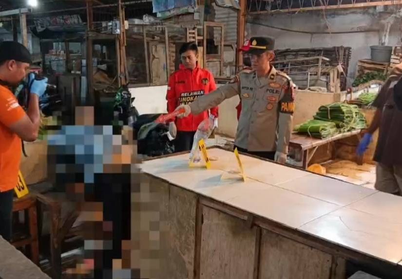 Pria Asal Jombang Ditemukan Meninggal di Kios Pasar Tanjung Anyar, Polisi Pastikan Tidak Ada Tanda Kekerasan
