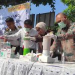 Kejari Jombang Tegaskan Perang Melawan Narkoba, Barang Bukti 51 Kasus Dimusnahkan