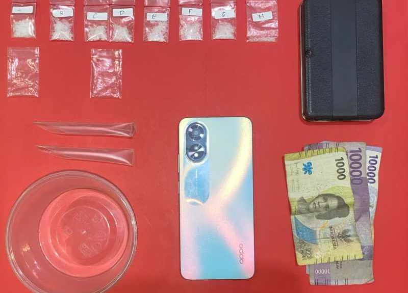 Edarkan Sabu di Mojokerto, Seorang Pria Diciduk Polisi dengan Barang Bukti 5,44 Gram