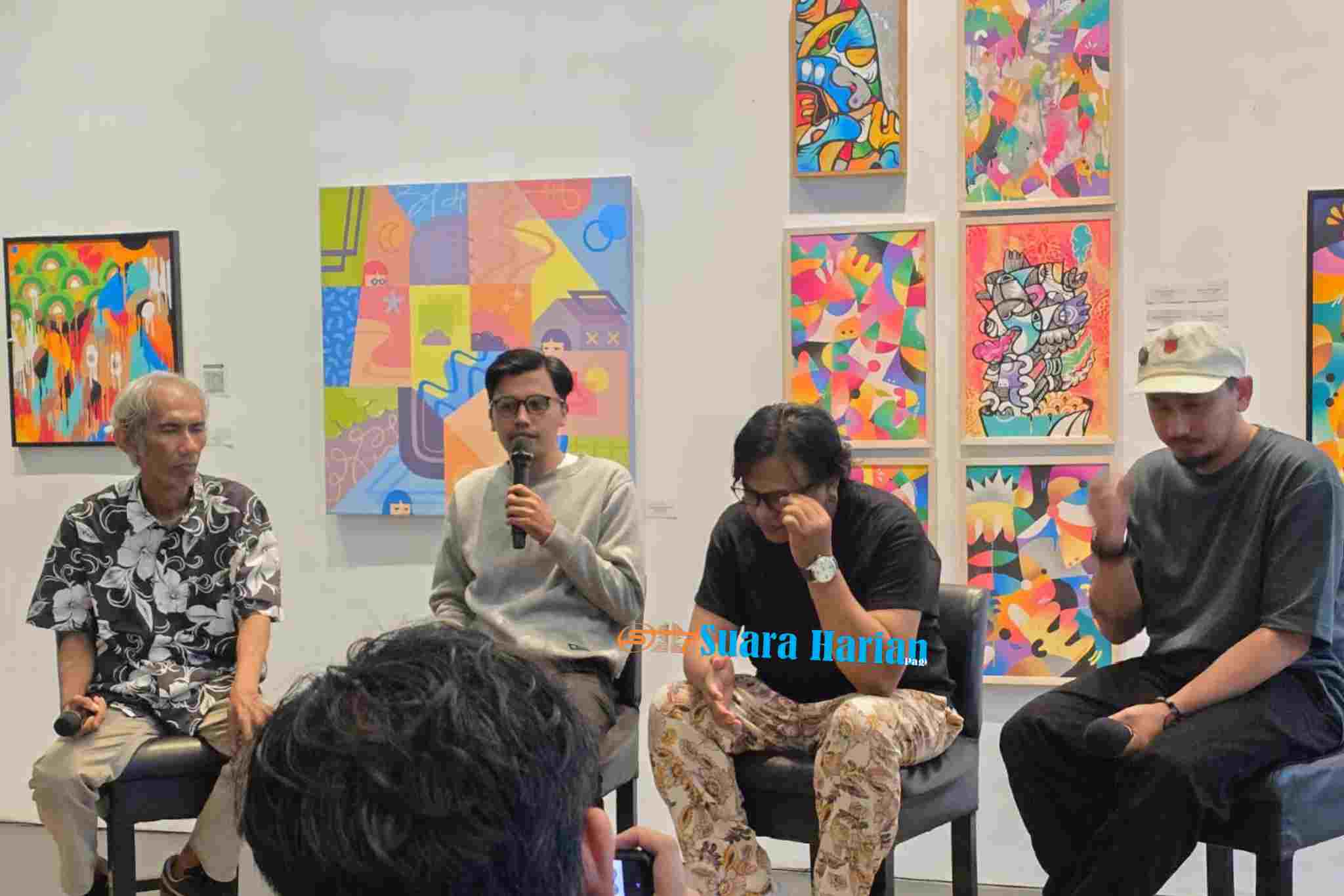 Eksplorasi Bentuk dan Ruang, ARTOTEL Surabaya Gelar Pameran Seni “Fraktal”