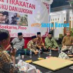 Lukisan Jejak Bung Karno di Ploso Karya Seniman Jombang Laku Dilelang Rp1,6 Juta